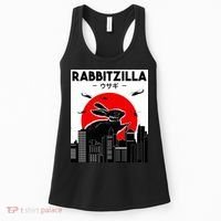 Funny Rabbit Bunny Rabbit RabbitZilla Women's Tank Top thumb 0