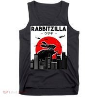 Funny Rabbit Bunny Rabbit RabbitZilla Tank Top thumb 0