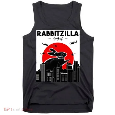 Funny Rabbit Bunny Rabbit RabbitZilla Tank Top