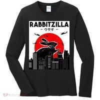 Funny Rabbit Bunny Rabbit RabbitZilla Women's Long Sleeve Shirt thumb 0