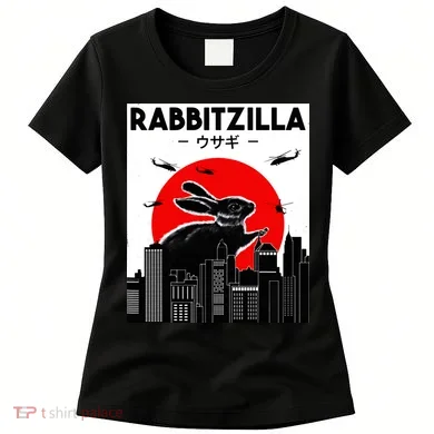 Funny Rabbit Bunny Rabbit RabbitZilla Women's T-Shirt