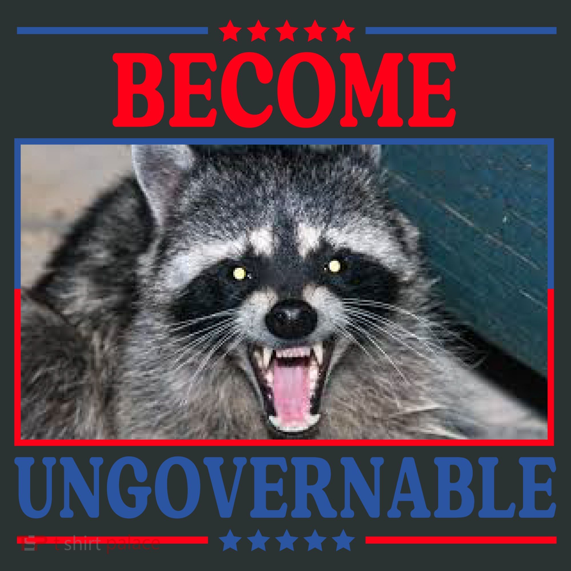 Funny Raccoon Become Ungovernable Infant Baby Jersey Bodysuit