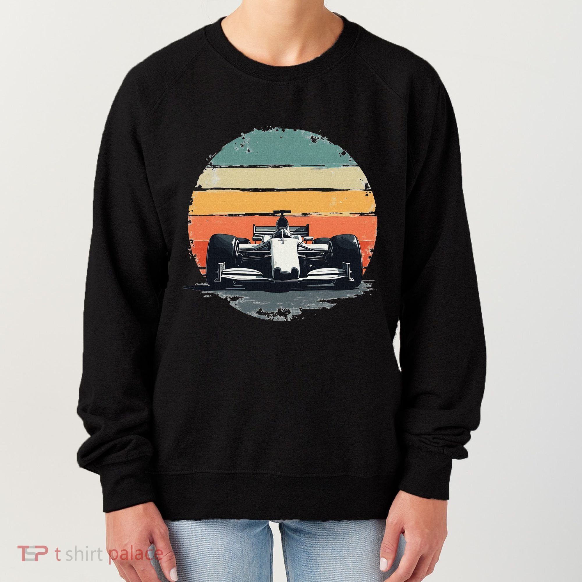Formula Racing Car For Mechanic Enthusiasts Women's Sweatshirt