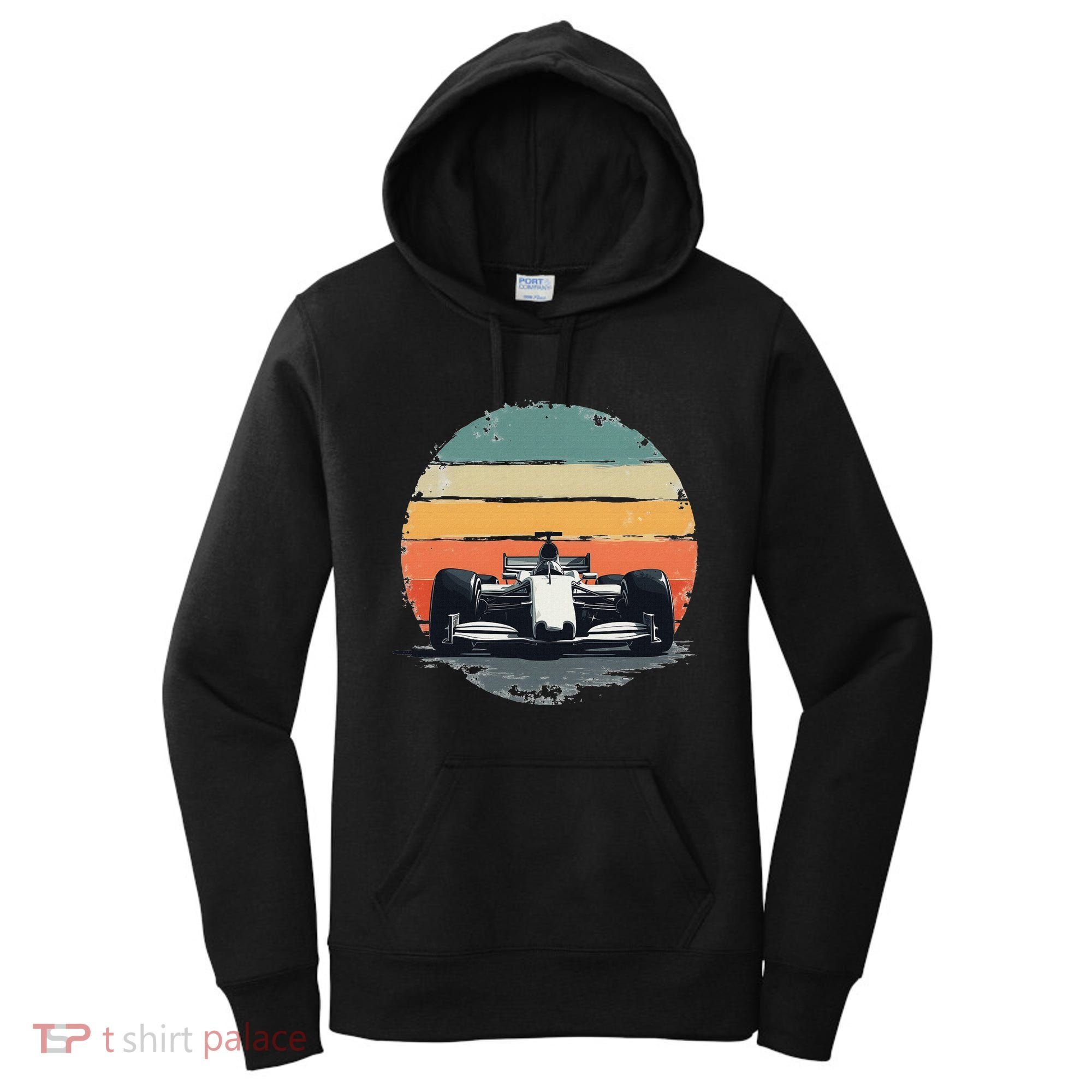 Formula Racing Car For Mechanic Enthusiasts Women's Hoodie
