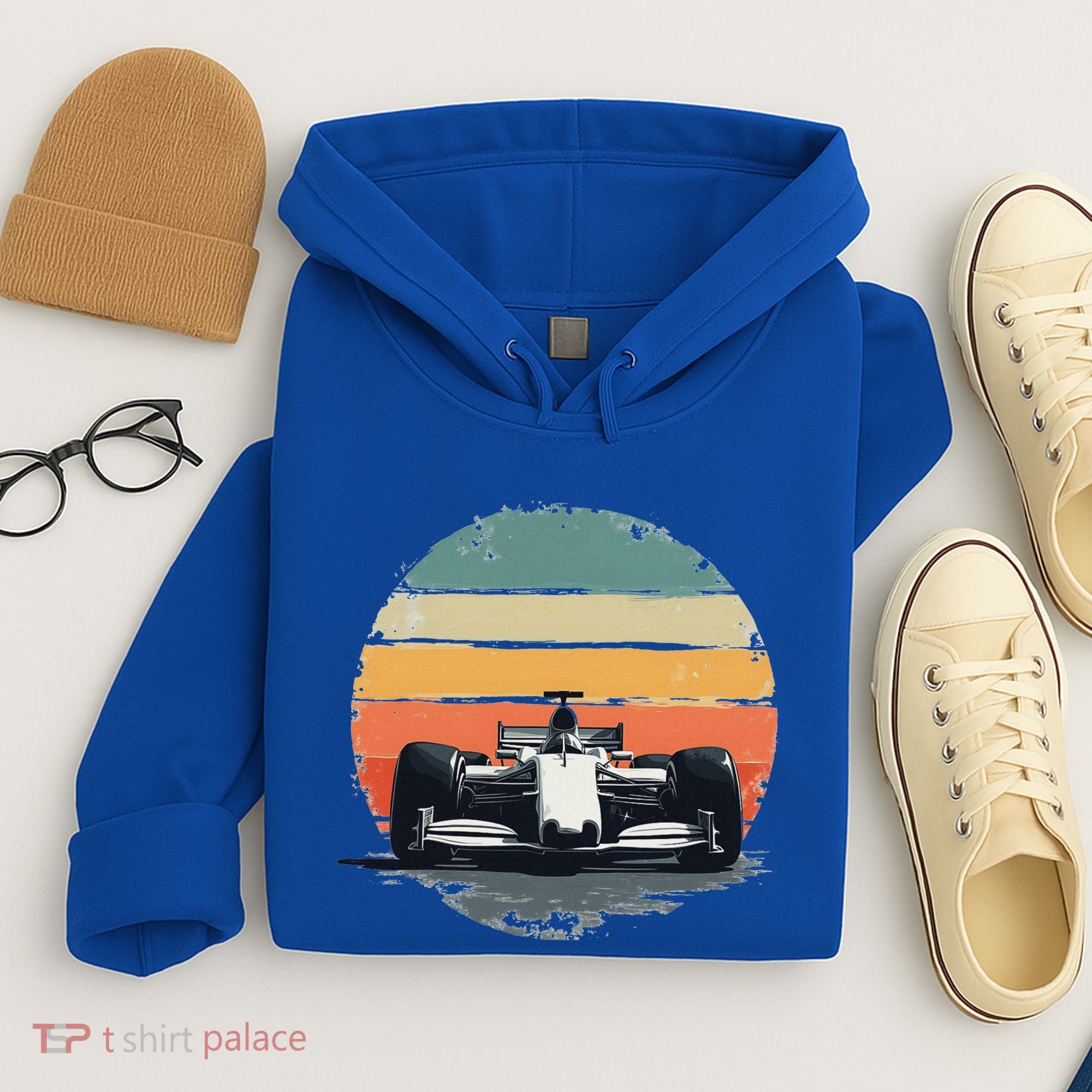 Formula Racing Car For Mechanic Enthusiasts Hoodie