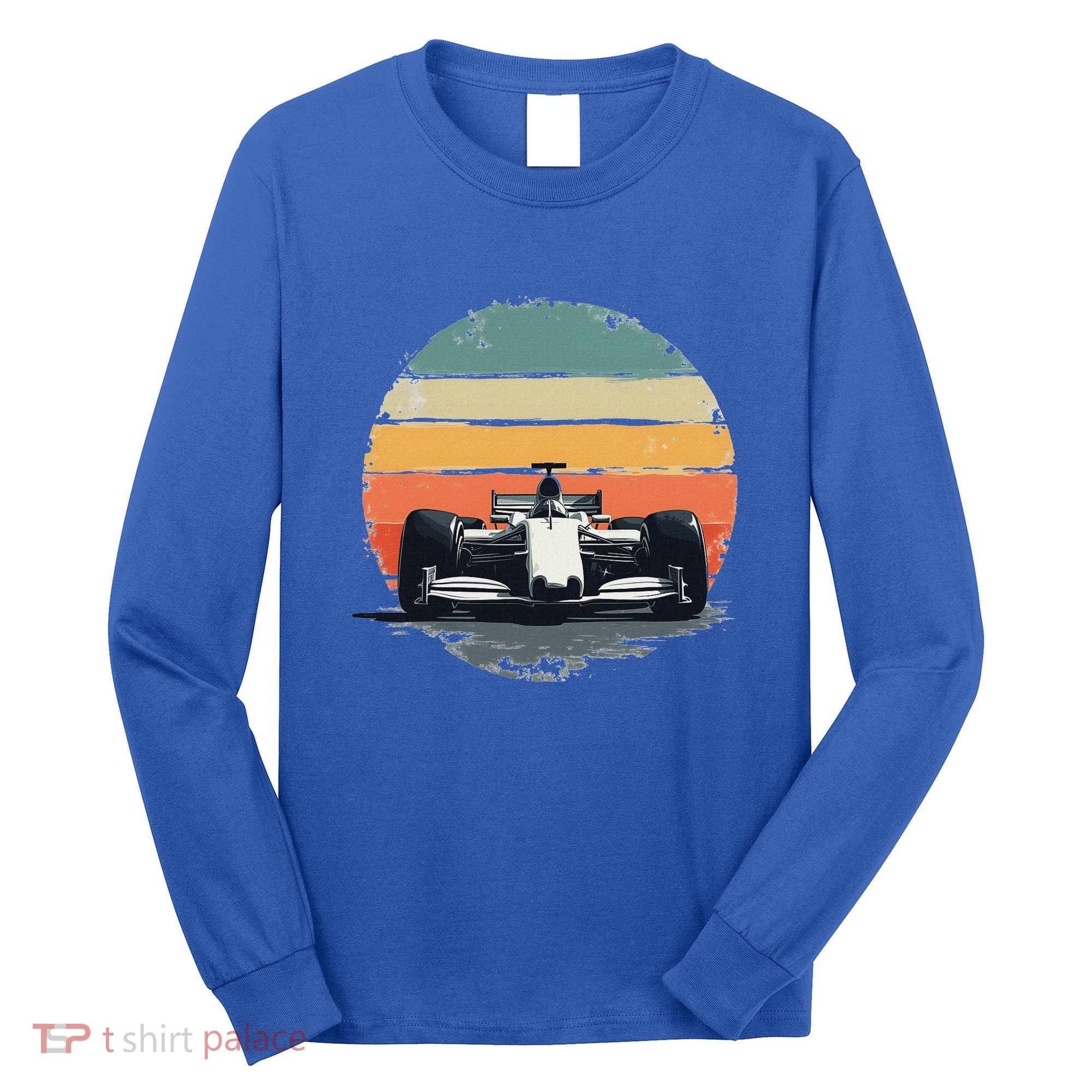 Formula Racing Car For Mechanic Enthusiasts Long Sleeve Shirt