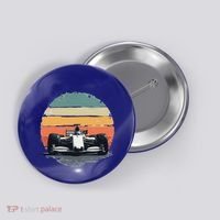 Formula Racing Car For Mechanic Enthusiasts Button thumb 0