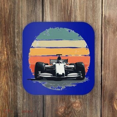 Formula Racing Car For Mechanic Enthusiasts Coaster