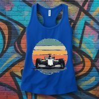 Formula Racing Car For Mechanic Enthusiasts Women's Tank Top thumb 3