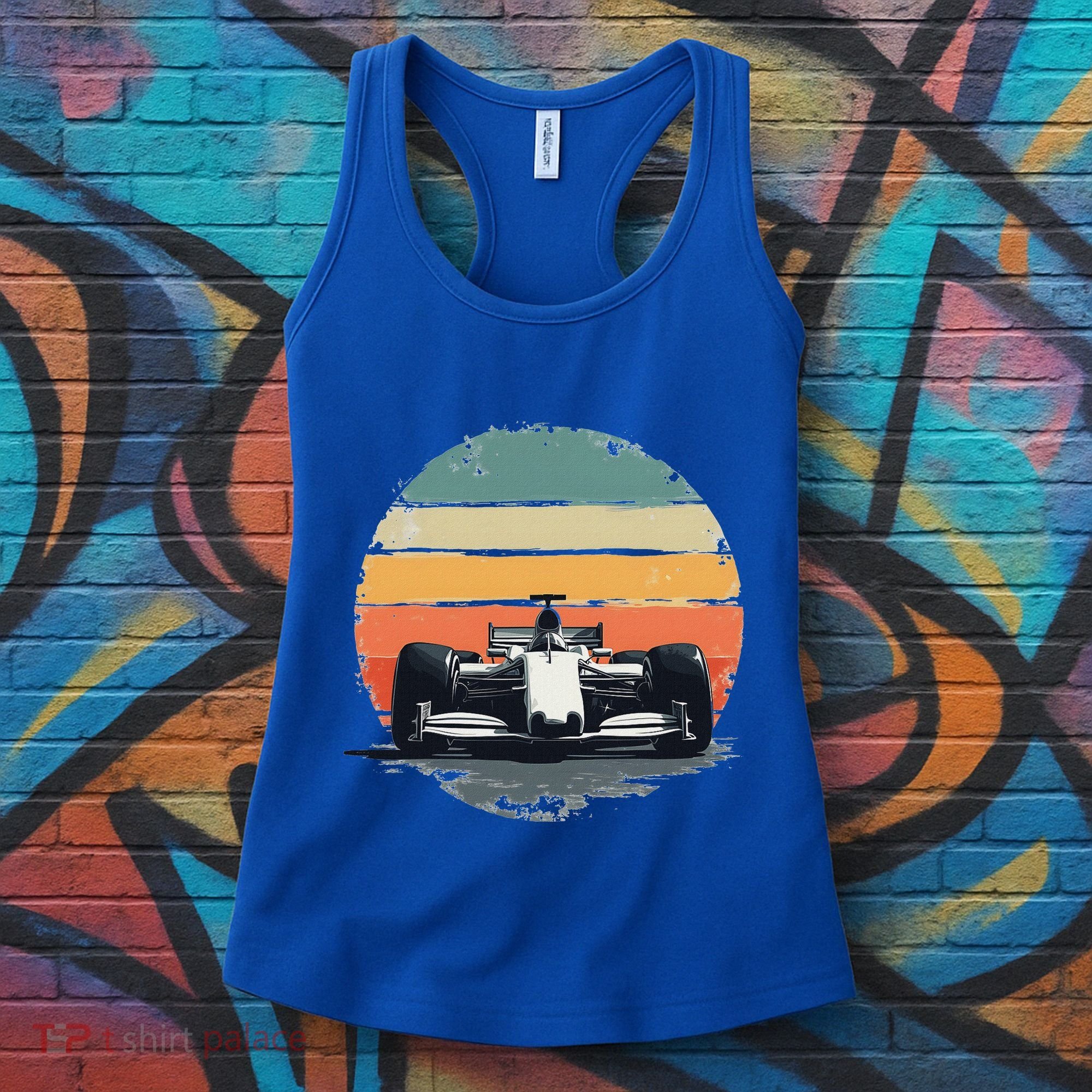 Formula Racing Car For Mechanic Enthusiasts Women's Tank Top