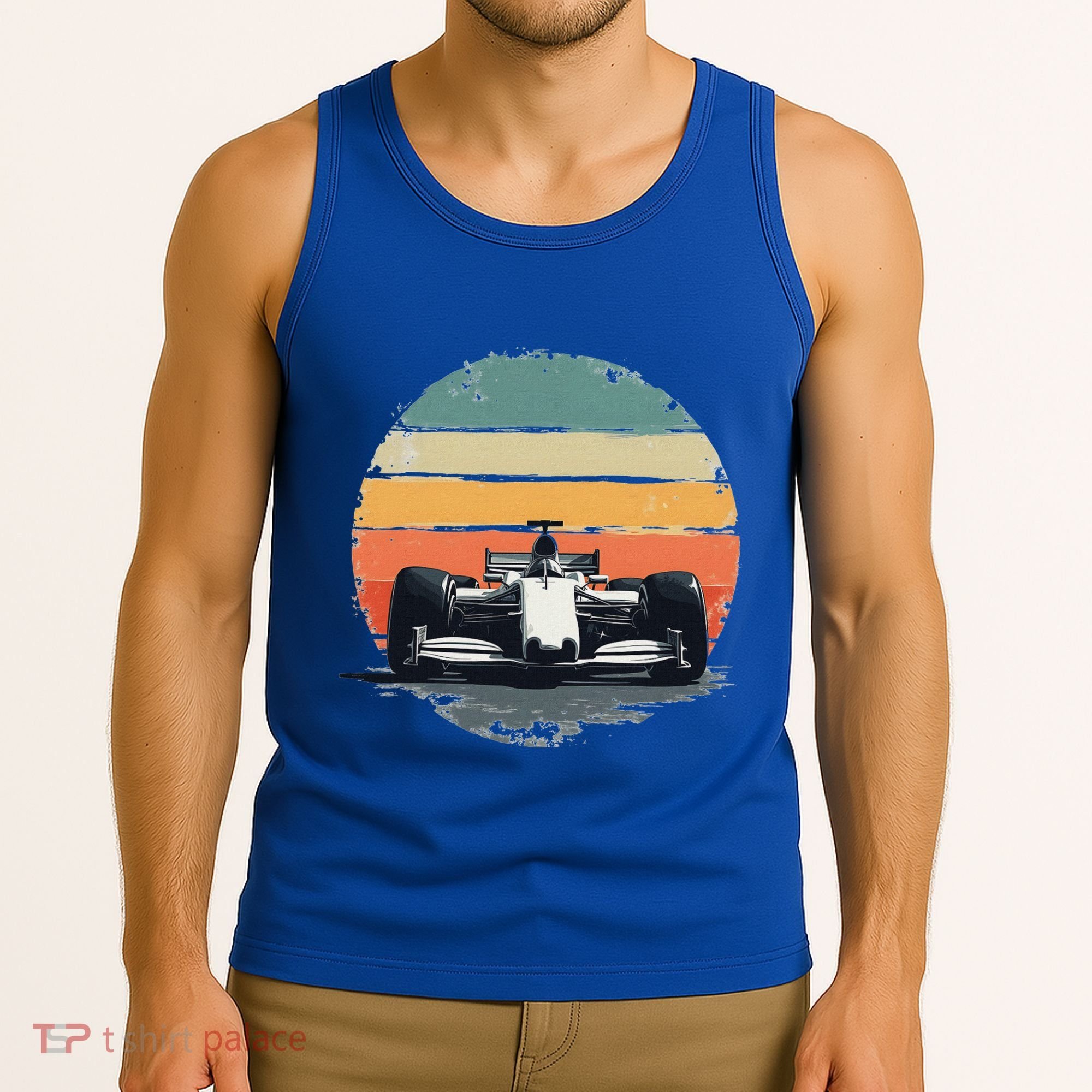 Formula Racing Car For Mechanic Enthusiasts Tank Top