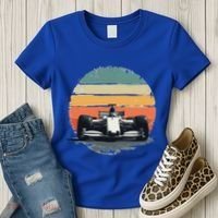 Formula Racing Car For Mechanic Enthusiasts Women's T-Shirt thumb 3