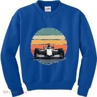 Formula Racing Car For Mechanic Enthusiasts Kids Sweatshirt thumb 0