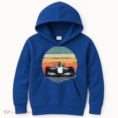 Formula Racing Car For Mechanic Enthusiasts Kids Hoodie