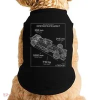Formula Racing Car Schematic Engineer Team Fan Doggie Tank thumb 0