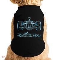 Formula Racing Car Silhouette Mechanical Engineering draw Doggie Tank thumb 0