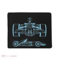 Formula Racing Car Silhouette Mechanical Engineering draw Mousepad thumb 0