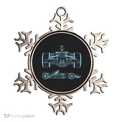Formula Racing Car Silhouette Mechanical Engineering draw Ornament