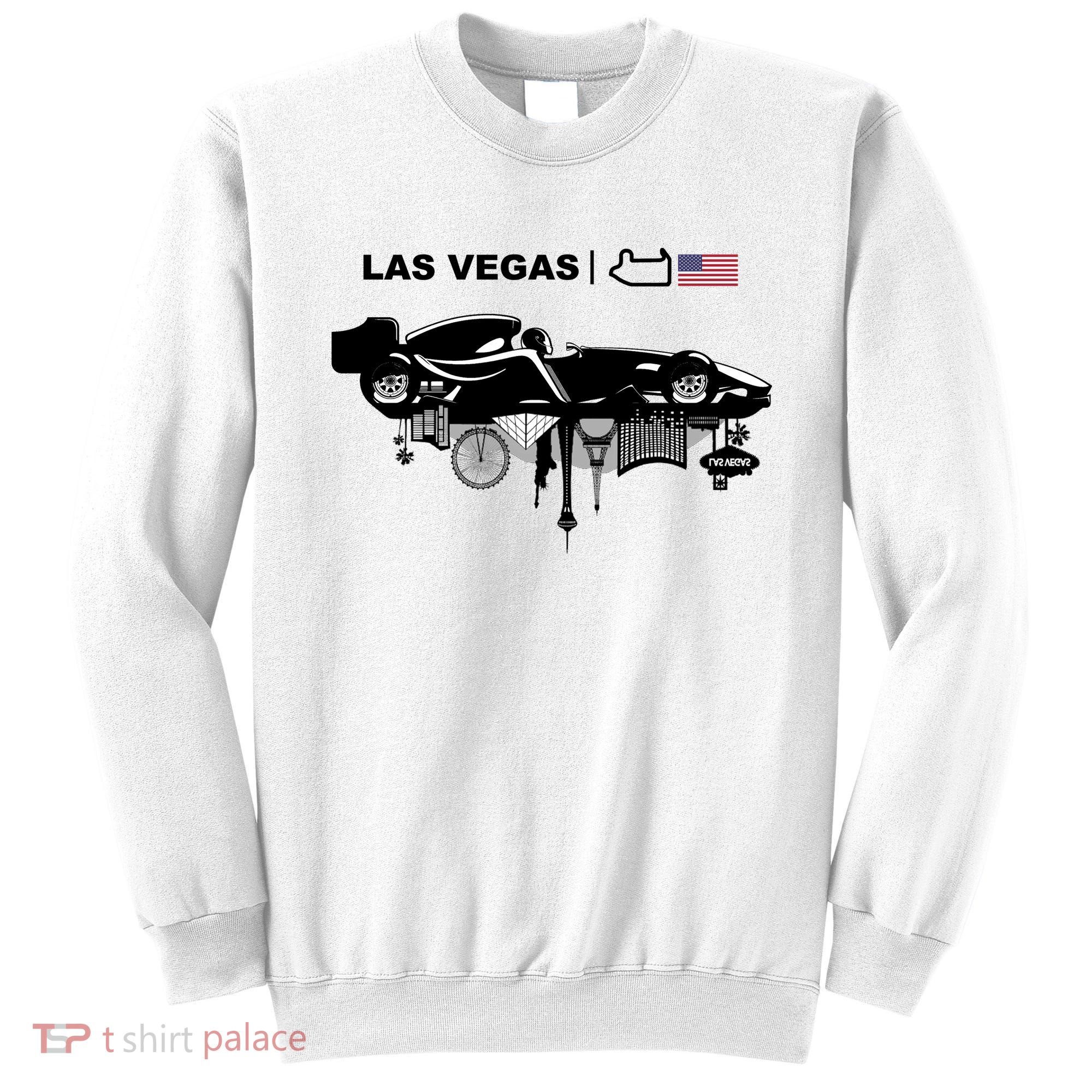 Formula Racing Car Las Vegas Circuit Usa Sweatshirt