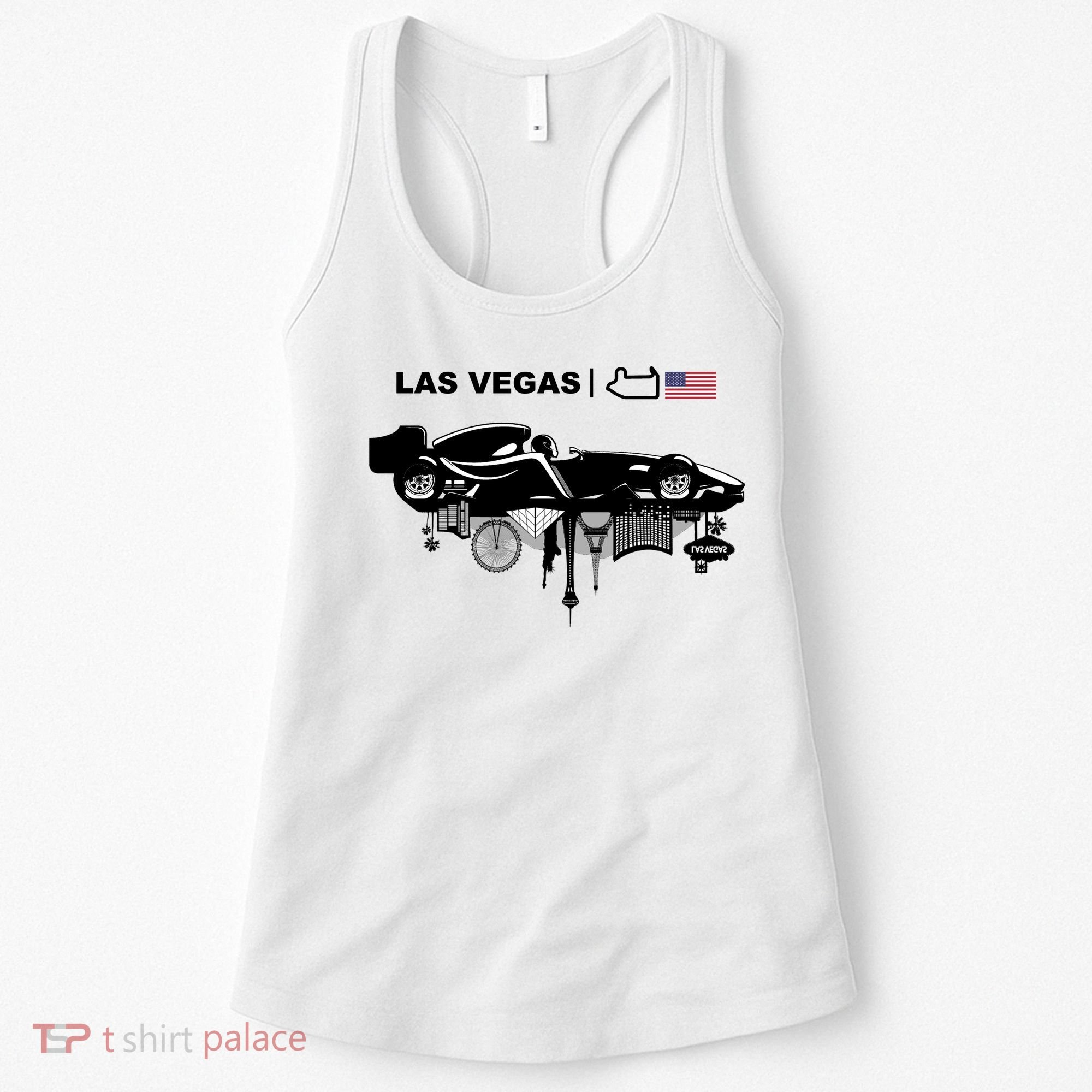 Formula Racing Car Las Vegas Circuit Usa Women's Tank Top