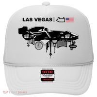Formula Racing Car Las Vegas Circuit Usa Hat thumb 0
