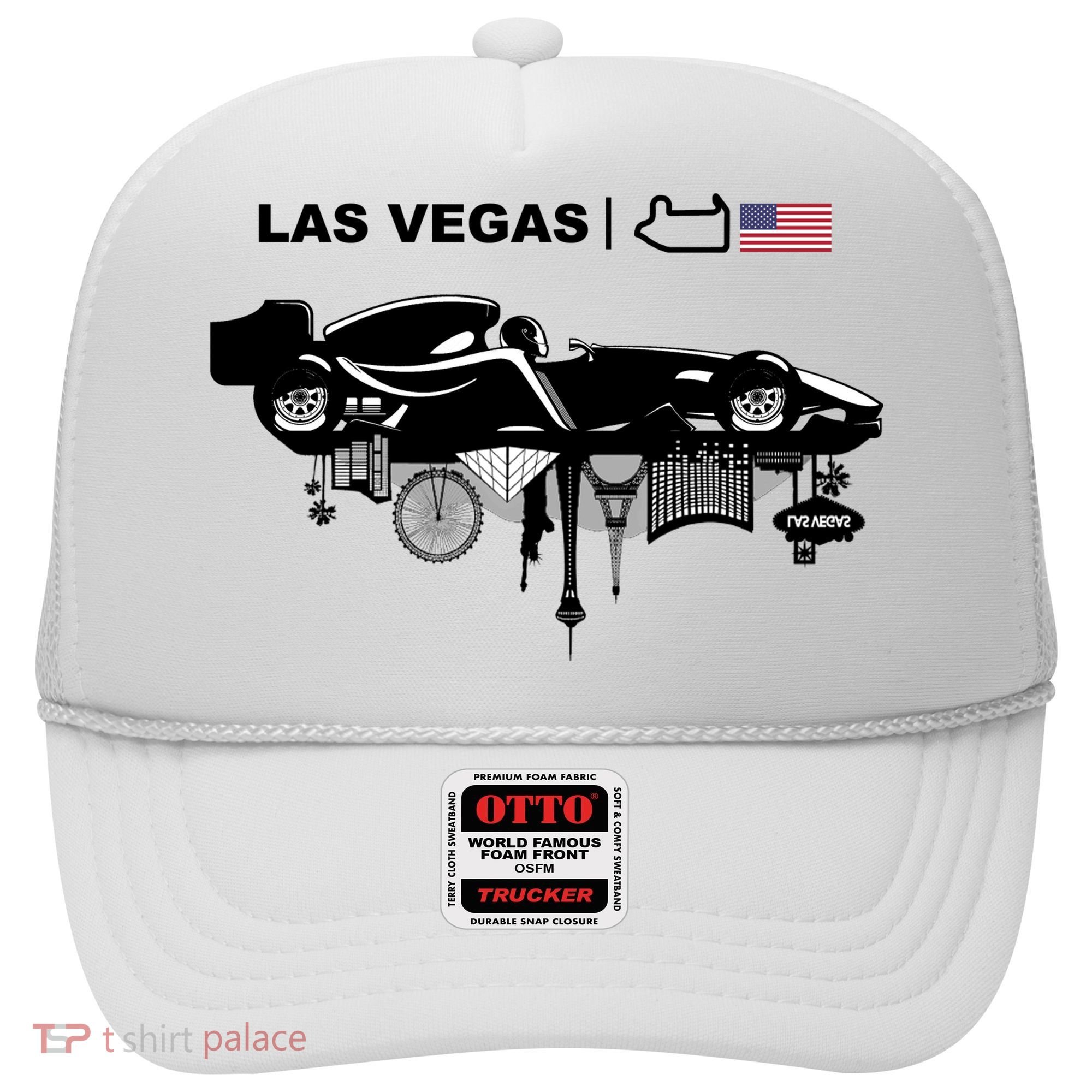 Formula Racing Car Las Vegas Circuit Usa Hat