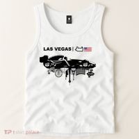 Formula Racing Car Las Vegas Circuit Usa Tank Top thumb 2