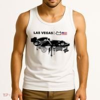 Formula Racing Car Las Vegas Circuit Usa Tank Top thumb 3