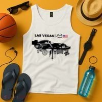Formula Racing Car Las Vegas Circuit Usa Tank Top thumb 4