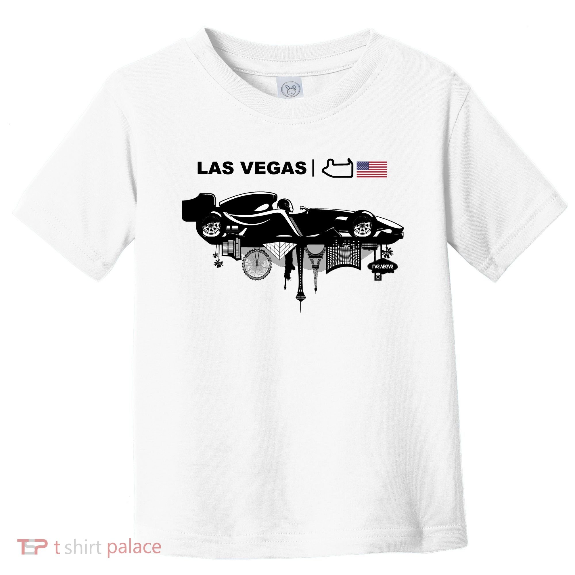 Formula Racing Car Las Vegas Circuit Usa Toddler T-Shirt