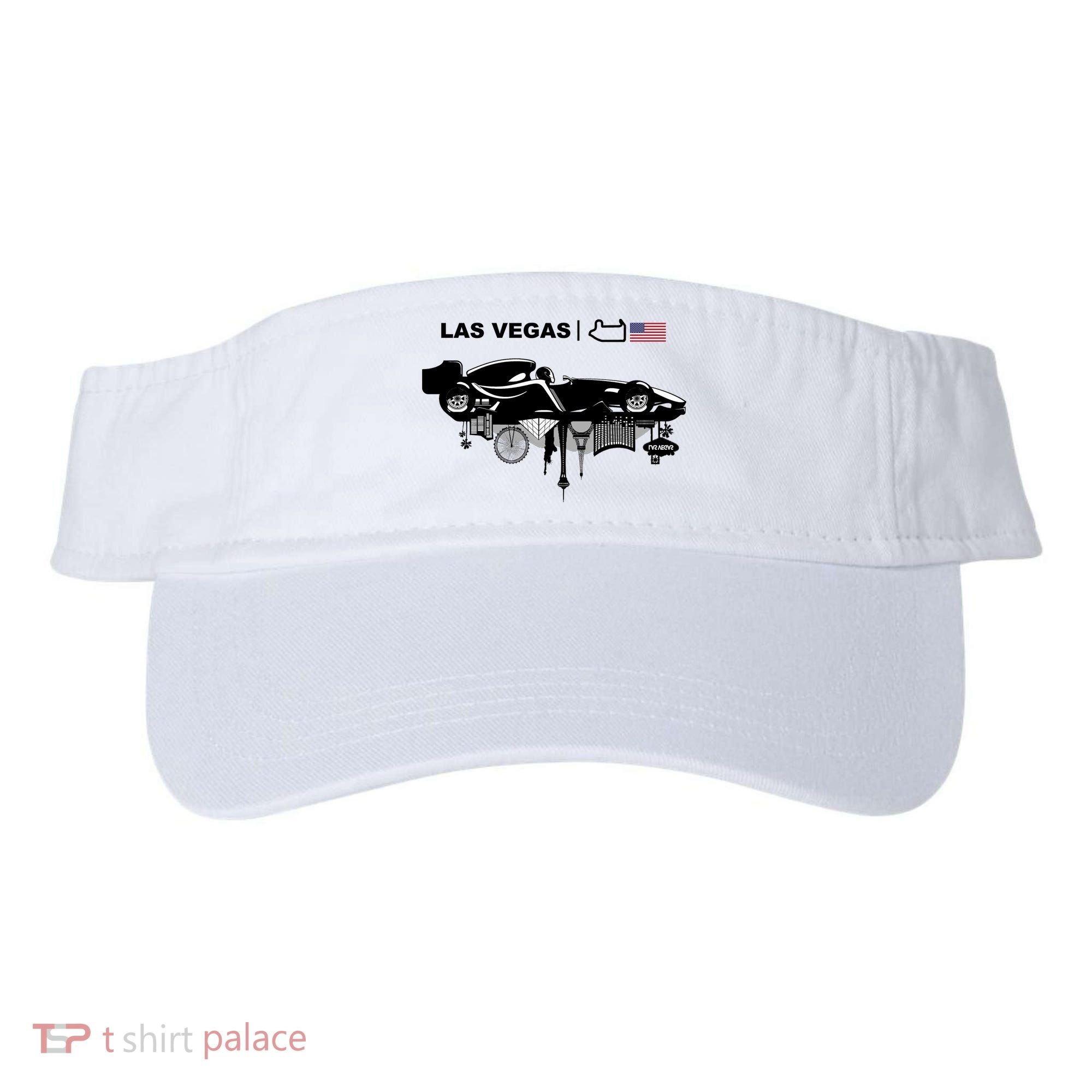 Formula Racing Car Las Vegas Circuit Usa Visor