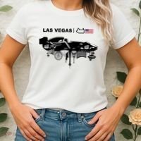 Formula Racing Car Las Vegas Circuit Usa Women's T-Shirt thumb 2