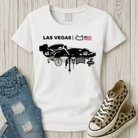 Formula Racing Car Las Vegas Circuit Usa Women's T-Shirt thumb 3