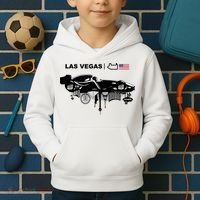 Formula Racing Car Las Vegas Circuit Usa Kids Hoodie thumb 2
