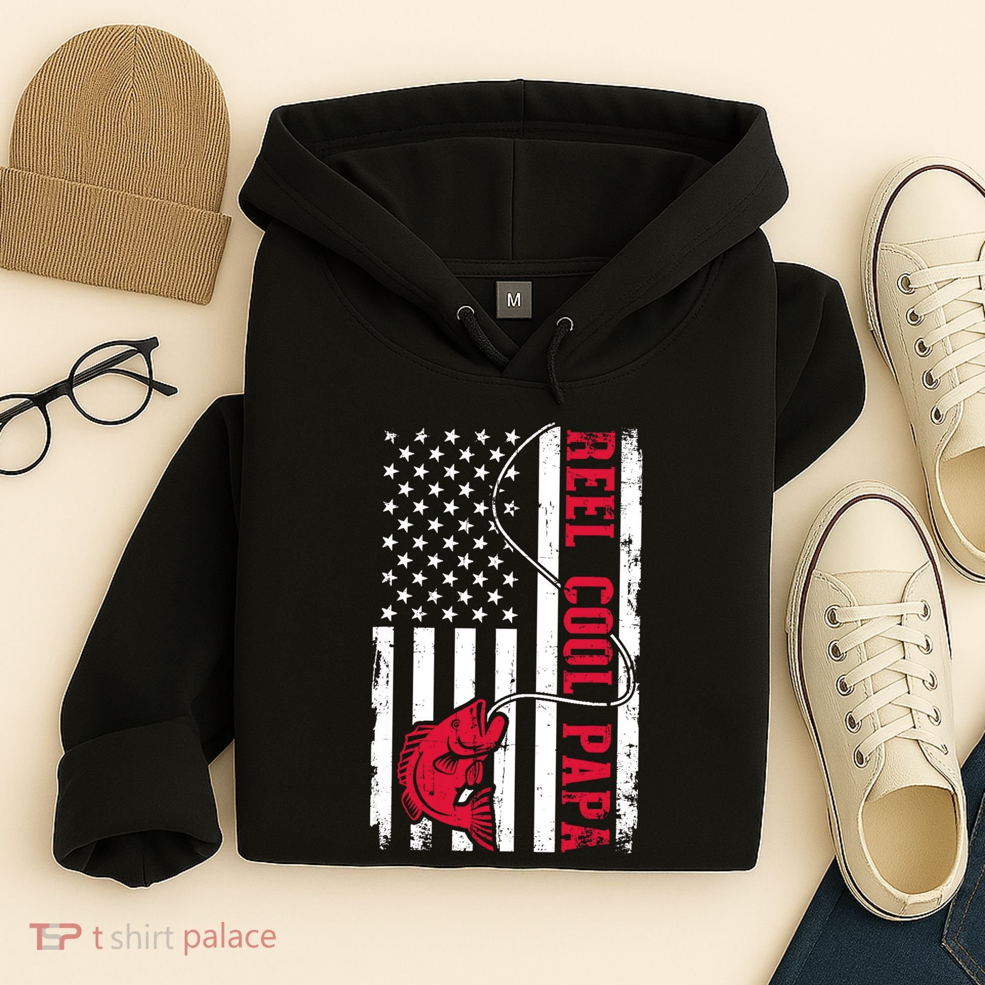 Fishing reel cool papa Hoodie