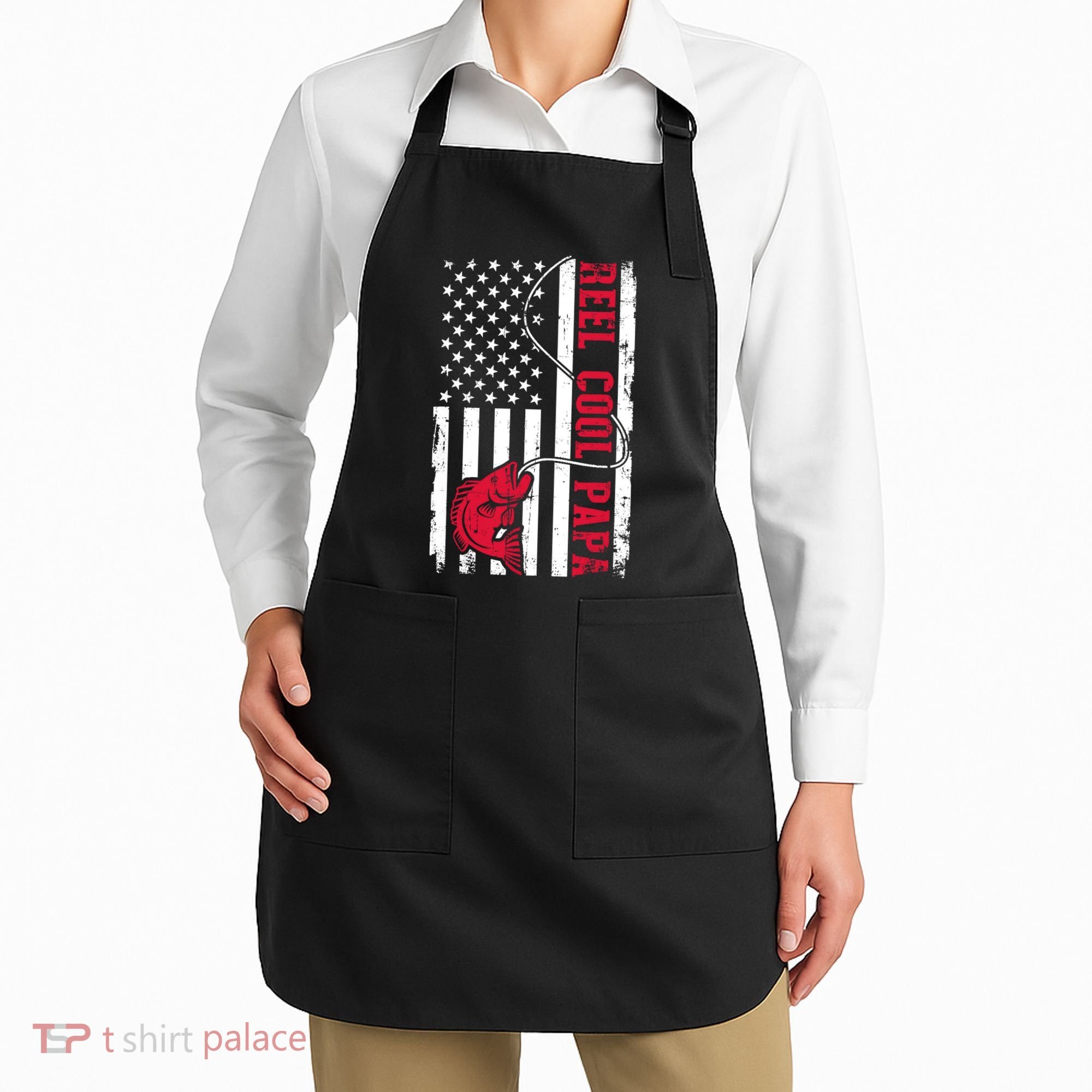 Fishing reel cool papa Apron