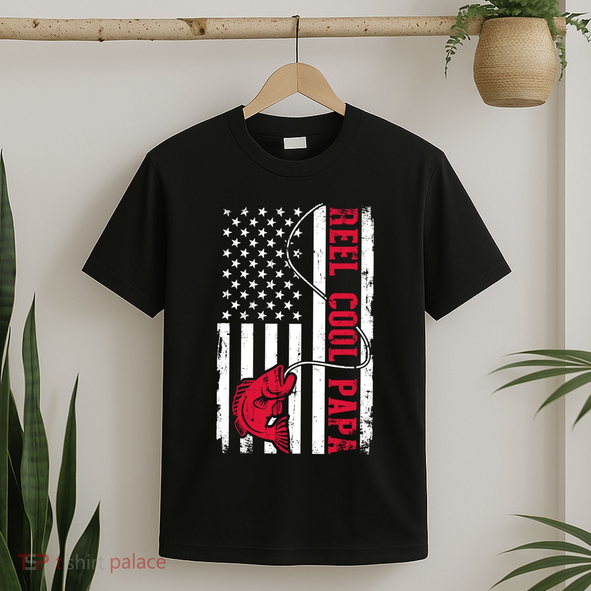 Fishing reel cool papa T-Shirt
