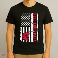 Fishing reel cool papa T-Shirt thumb 3