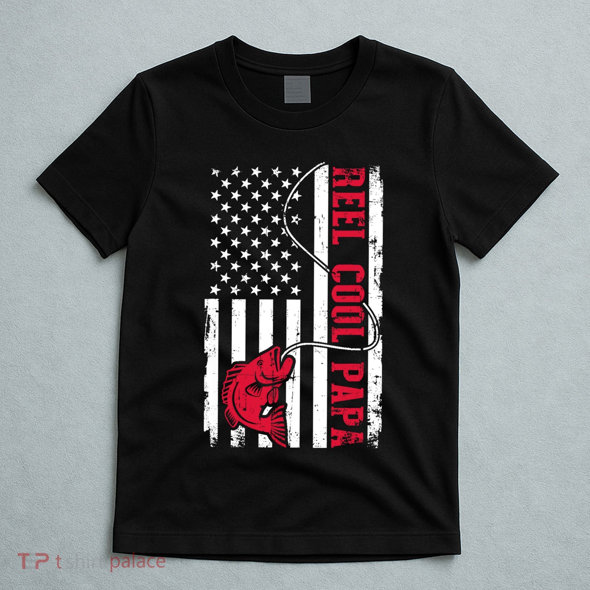 Fishing reel cool papa T-Shirt