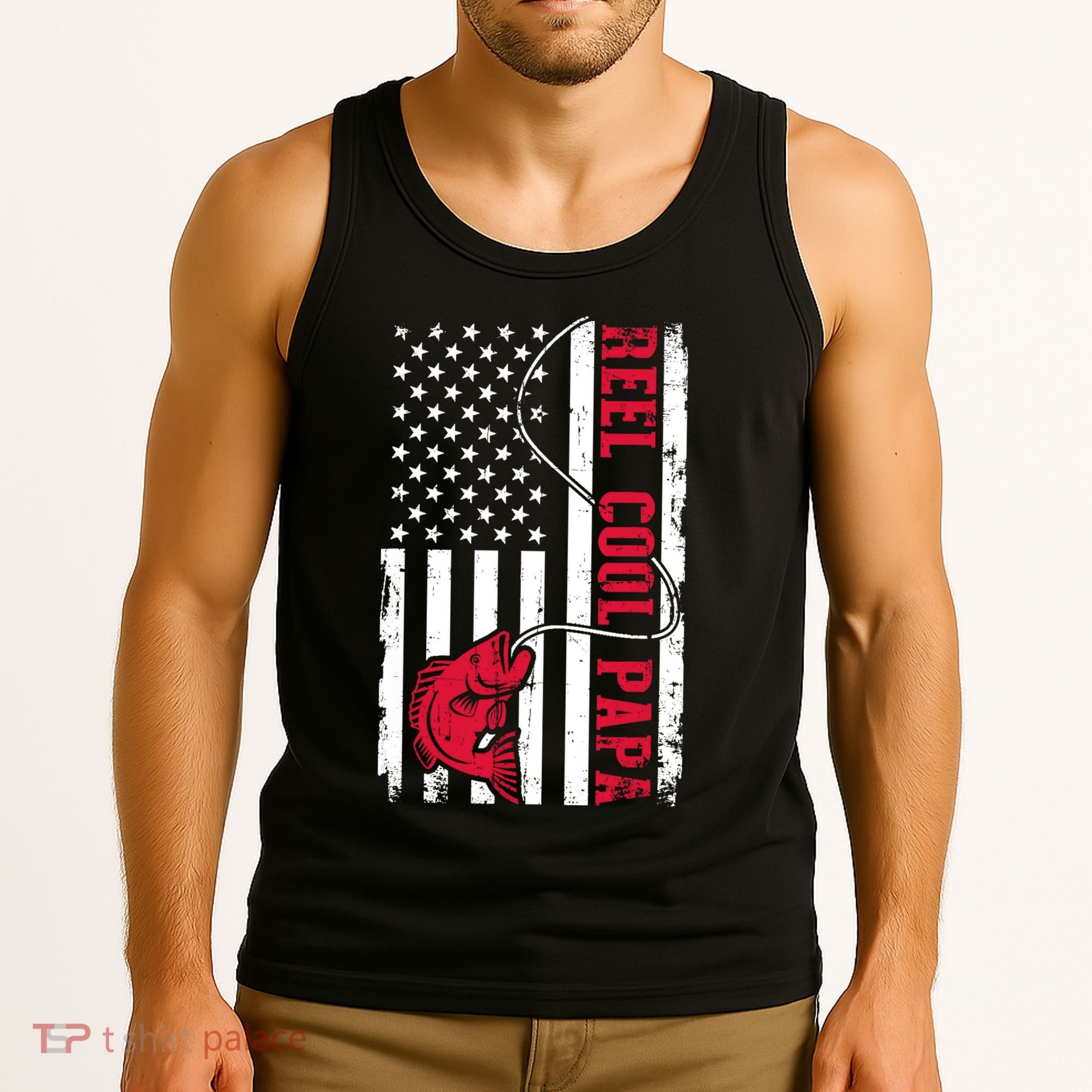 Fishing reel cool papa Tank Top