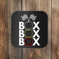 Formula Racing Car Box Box Box Radio Call To PitBox Car Race Formula Racing Coaster thumb 0