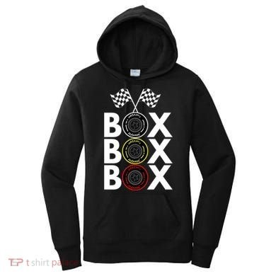 Formula Racing Car Box Box Box Radio Call To PitBox Car Race Formula Racing Women's Hoodie