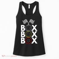 Formula Racing Car Box Box Box Radio Call To PitBox Car Race Formula Racing Women's Tank Top thumb 0