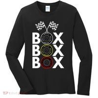 Formula Racing Car Box Box Box Radio Call To PitBox Car Race Formula Racing Women's Long Sleeve Shirt thumb 0