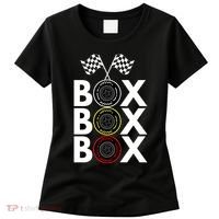Formula Racing Car Box Box Box Radio Call To PitBox Car Race Formula Racing Women's T-Shirt thumb 0