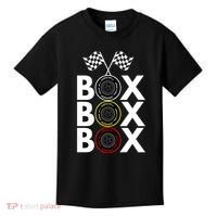 Formula Racing Car Box Box Box Radio Call To PitBox Car Race Formula Racing Kids T-Shirt thumb 0