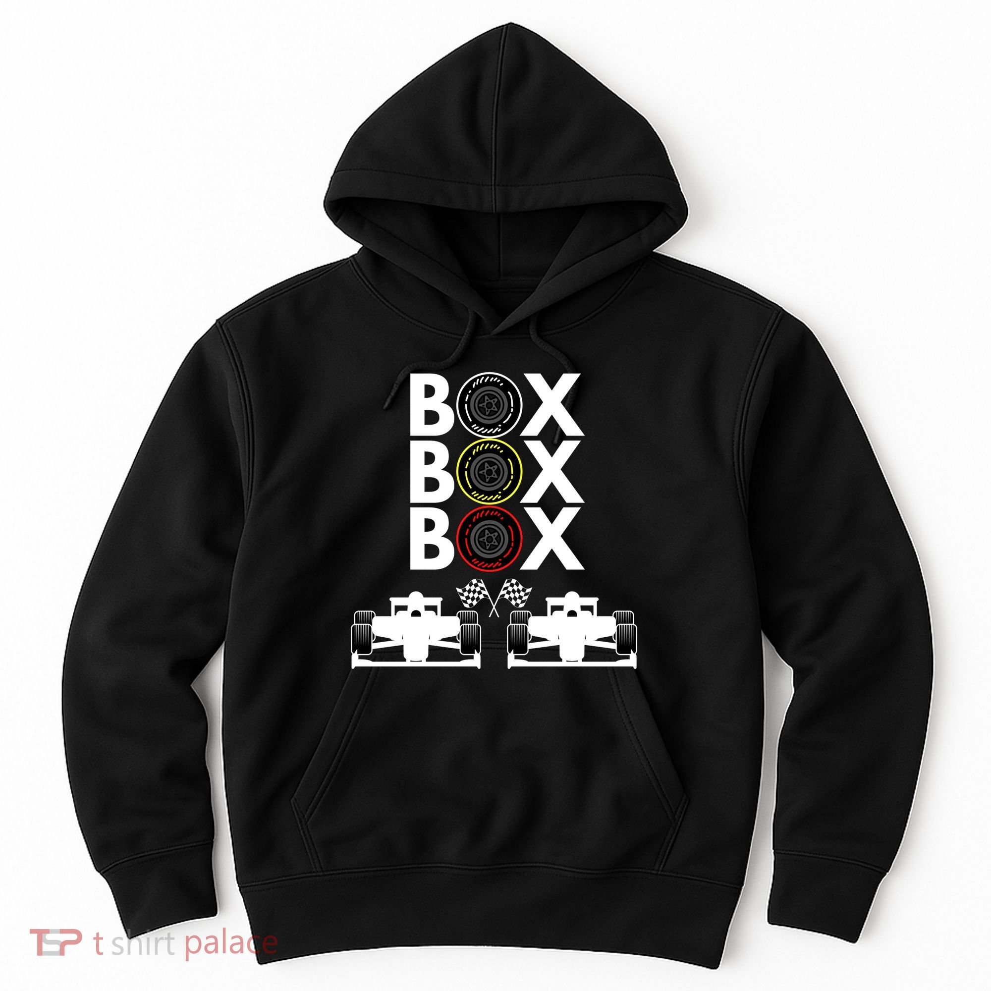 Formula Racing Car Box Box Box Formula Racing Radio Call To PitBox Car Race Hoodie