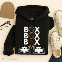 Formula Racing Car Box Box Box Formula Racing Radio Call To PitBox Car Race Hoodie thumb 4