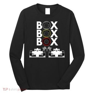 Formula Racing Car Box Box Box Formula Racing Radio Call To PitBox Car Race Long Sleeve Shirt