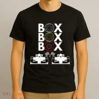 Formula Racing Car Box Box Box Formula Racing Radio Call To PitBox Car Race T-Shirt thumb 3